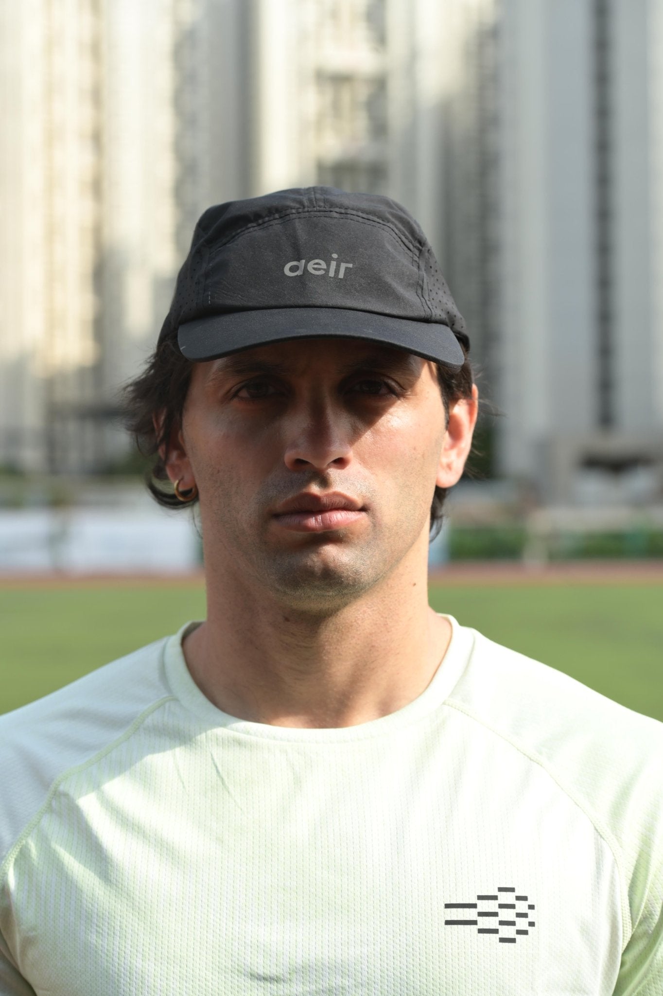 Perfomance Breathable Cap Black - Aeir Code | Performance Wear & Activewear for Runners, India