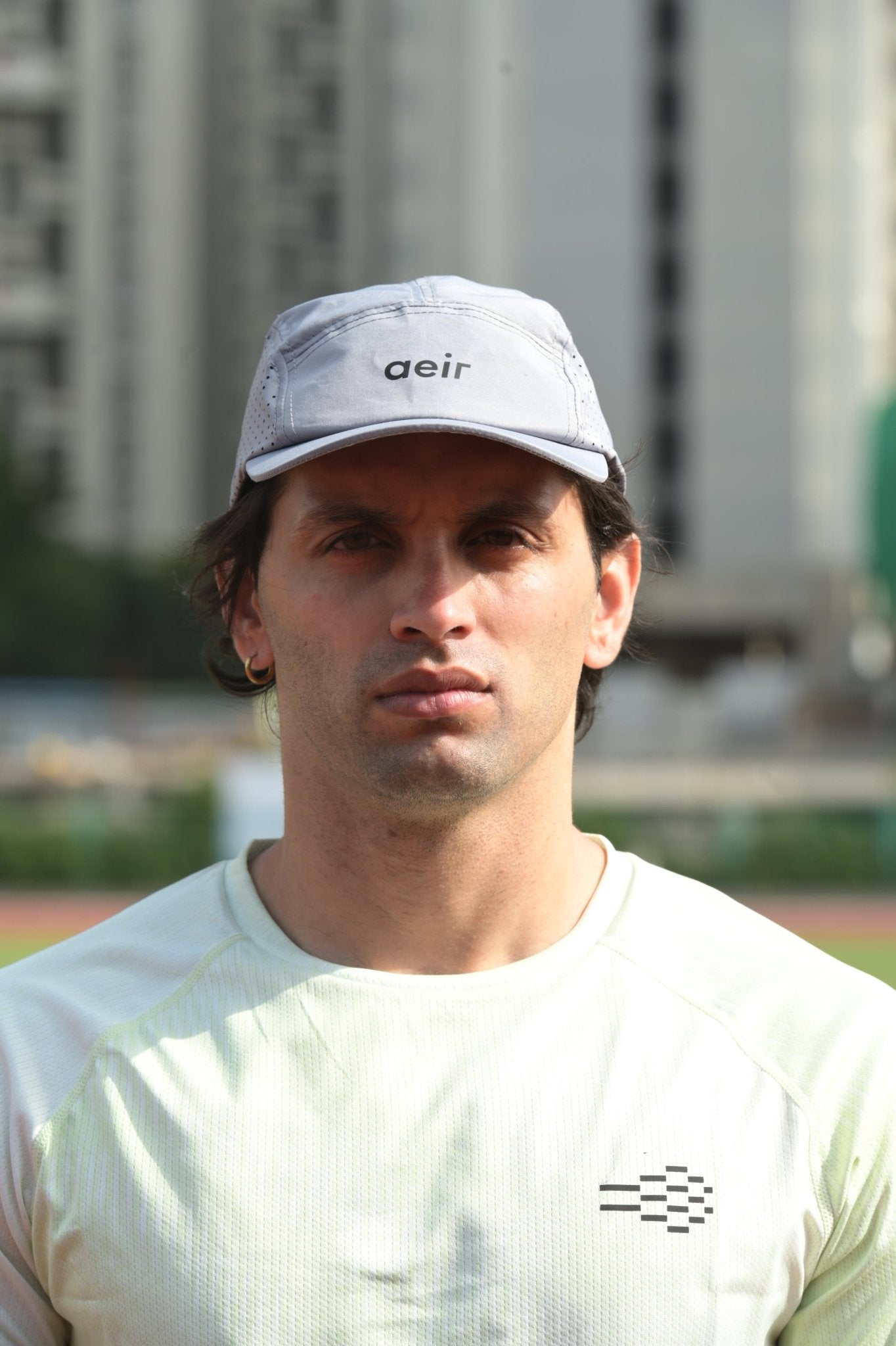 Perfomance Breathable Cap Gray - Aeir Code | Performance Wear & Activewear for Runners, India