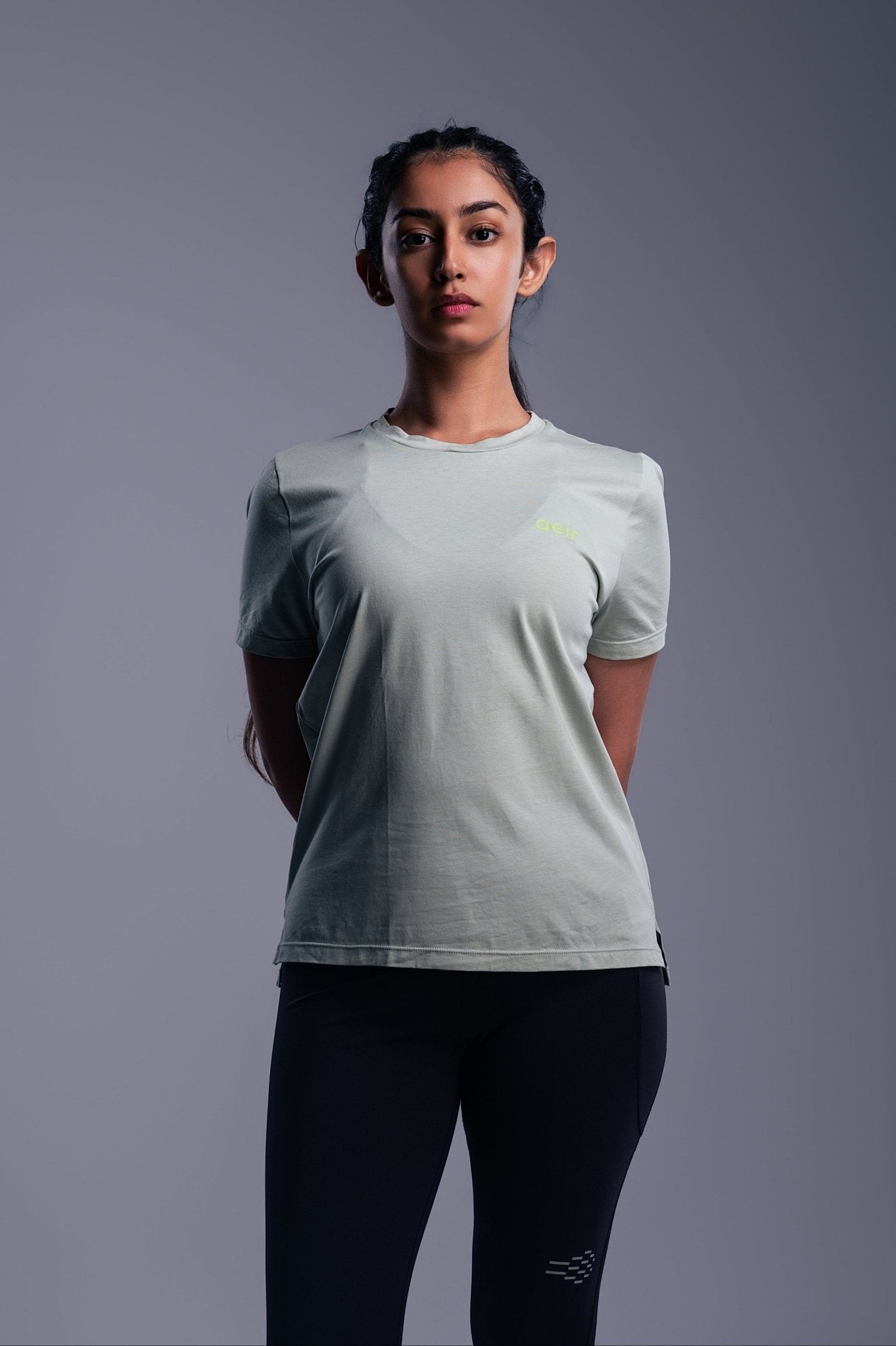 Women's Recovery Half Sleeve T-Shirt - Aeir Code | Performance Wear & Activewear for Runners, India
